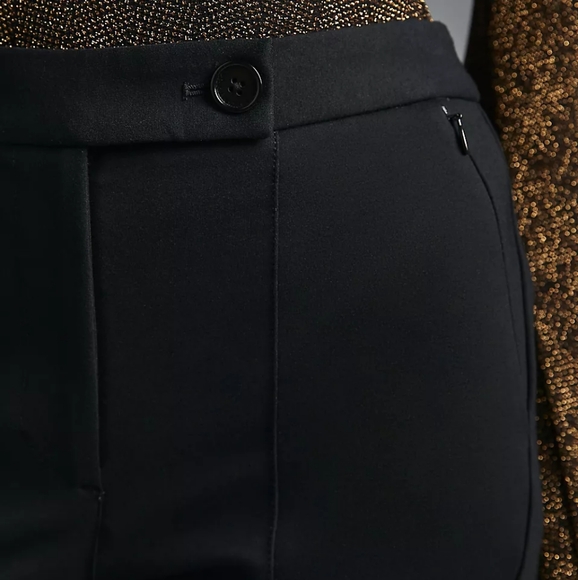 NWT Anthropologie Maeve Ankle-Zip Pants - Picture 6 of 6